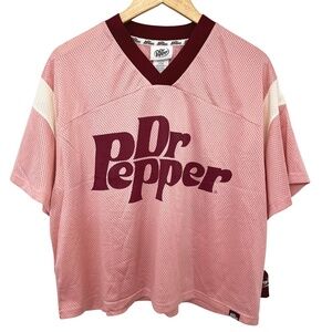 NWT Dr. Pepper Football Jersey Women’s Large